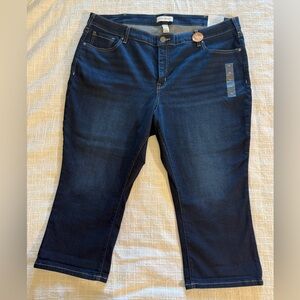 Lane Bryant Signature Fit Pedal Jean size 24 NWT